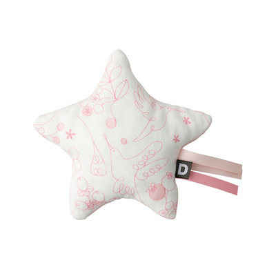 ガーゼスターラトル　ハミングバード/ピンク