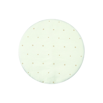 イブル・キルティングクッション　ミルキーホワイト