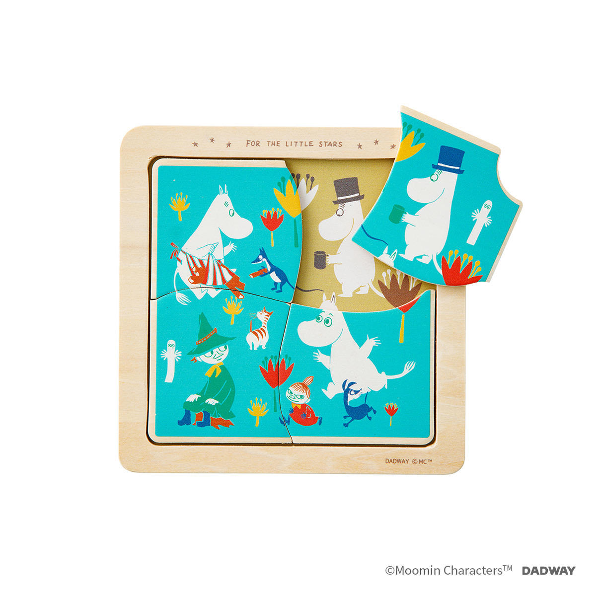 はじめてのパズル/4ピース/ムーミン
